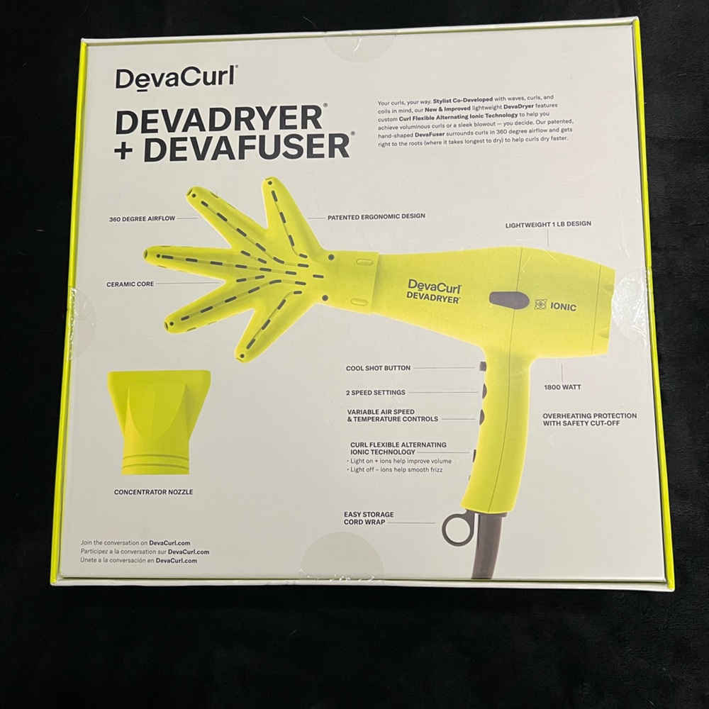 DevaCurl Devadryer & Devafuser - Picture 2 of 2